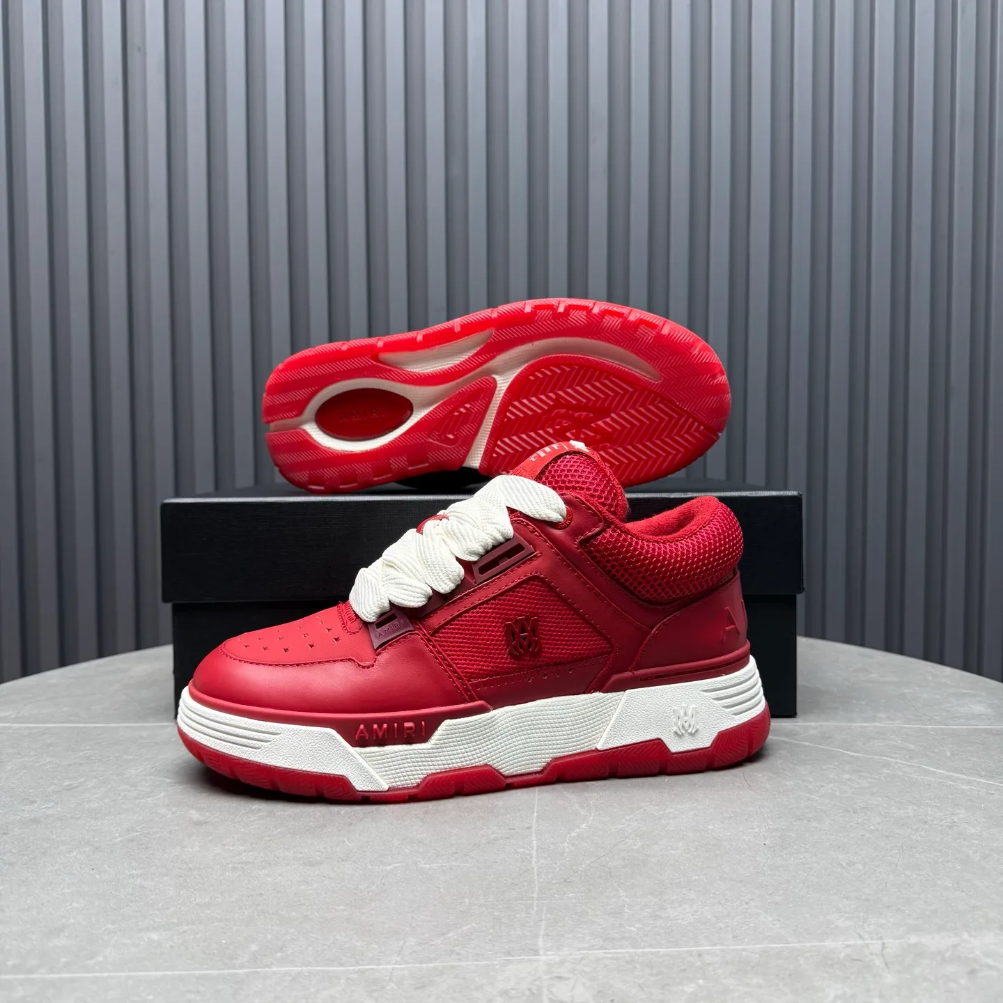 Men's shoes 💰660💰 AMIRI AMIRI trendy brand hot sale 🔥 Available all year round, couples 💑 Official website synchronization Imported fabrics 1⃣️ vs 1⃣️ replica, original factory special original sole, 35-45 (45. non-refundable)